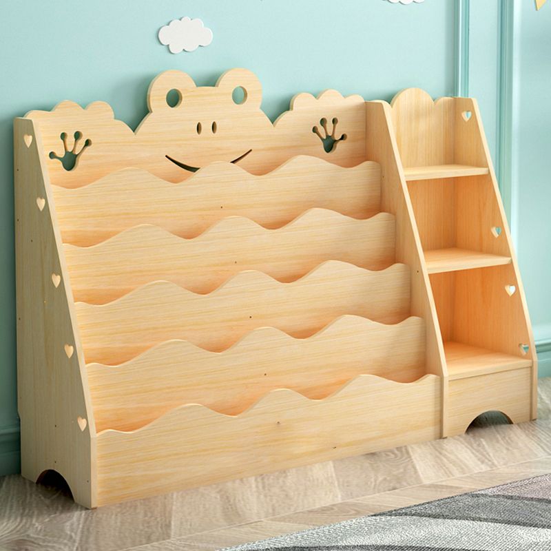 Leiter Bücherregal Solid Wood Contemporary Style Bookshelf für Lernraum