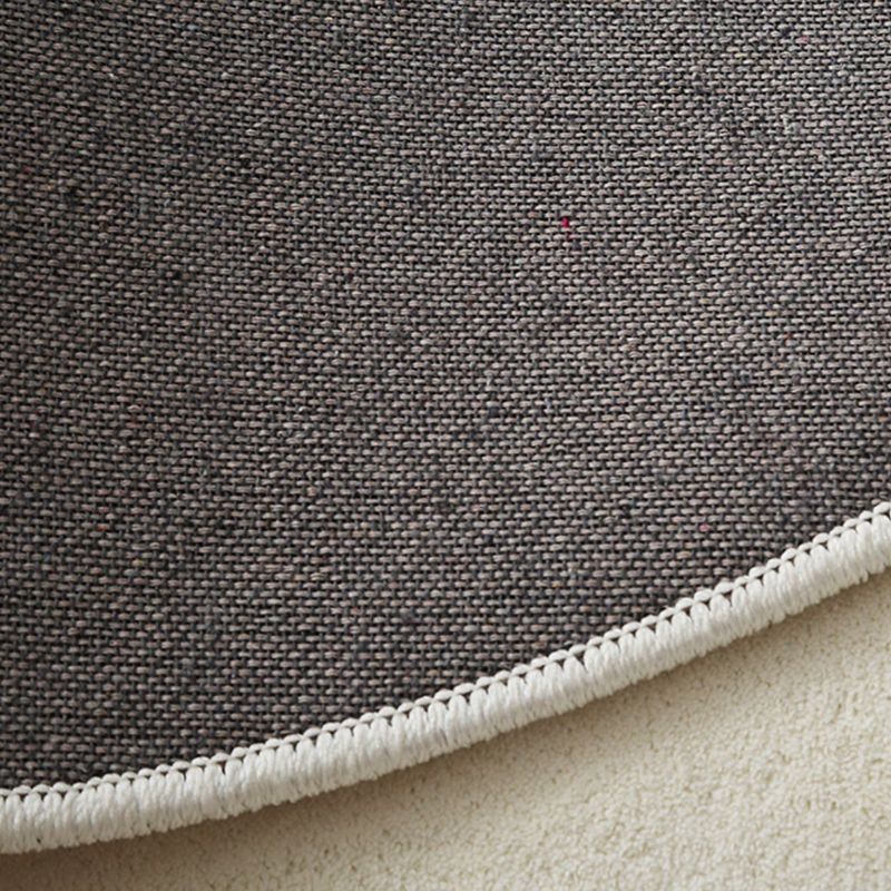 Tapis de tapis décontracté blanc tapis en intérieur line intérieure.