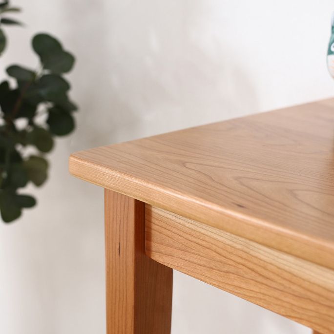 Solid Wood Bar Table Modern Rectangle Bar Table  with Storage