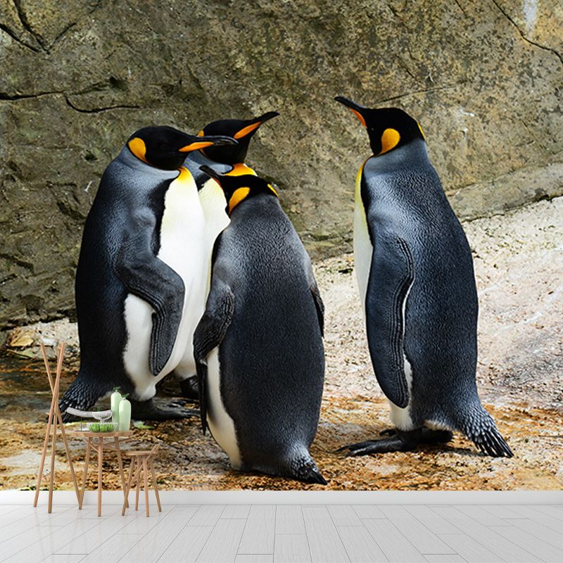 Customized Wild Animal Mural Contemporary Living Room Wall Mural