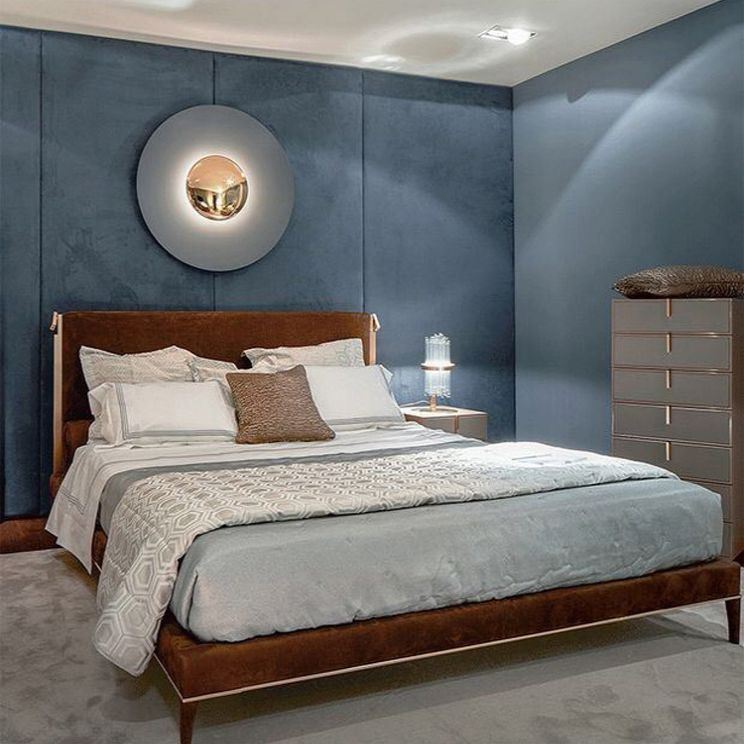 Circular Wall Light Sconces Nordic Minimalist Style Metal Sconces