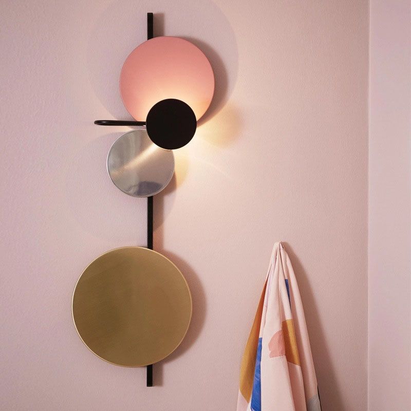 Modern Wall Light Sconces Metal Wall Mount Lamp for Living Room
