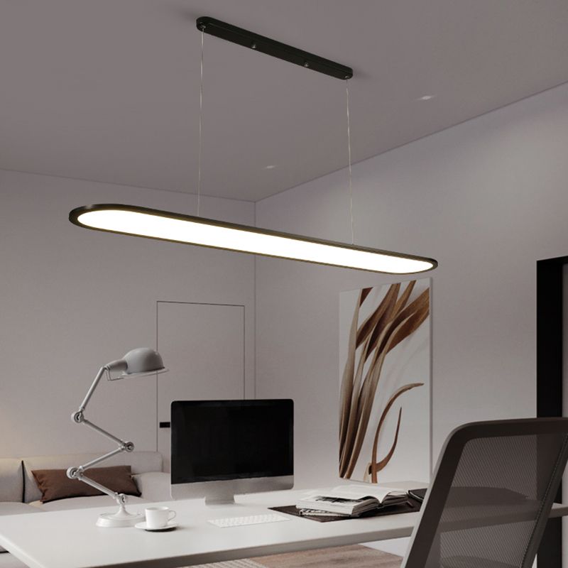 Noordse moderne LED Island Licht metalen hanglamp Lichtarmatuur voor eetkamer