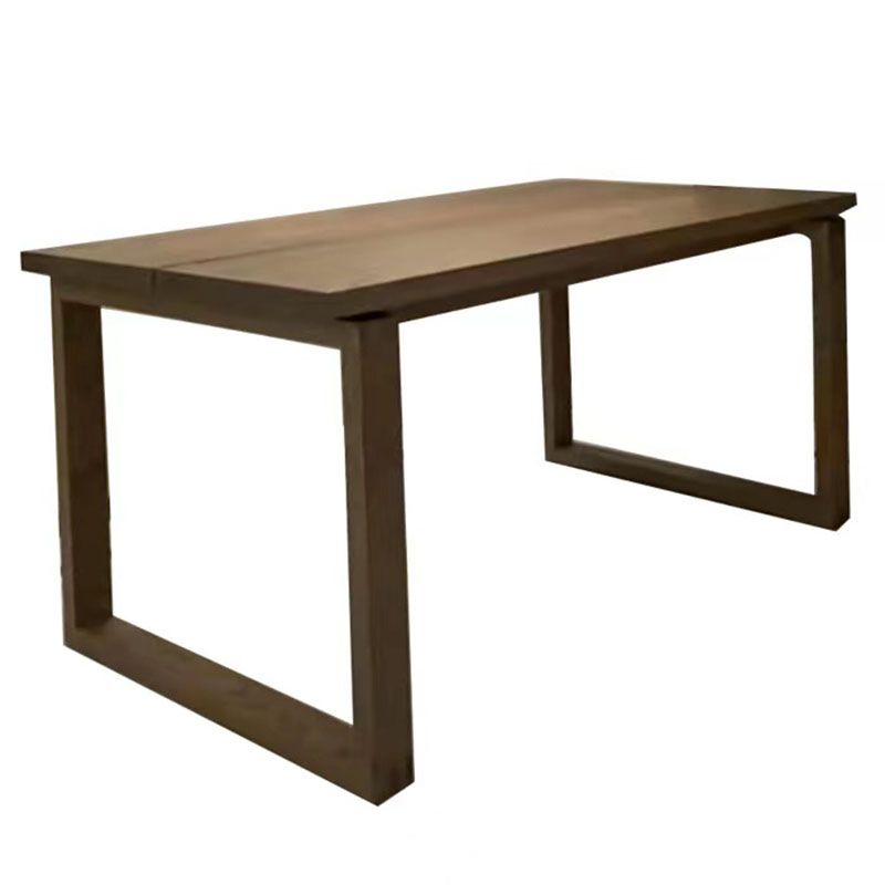 Simplicity Style Dining Room Table Brown Table for Home Kitchen
