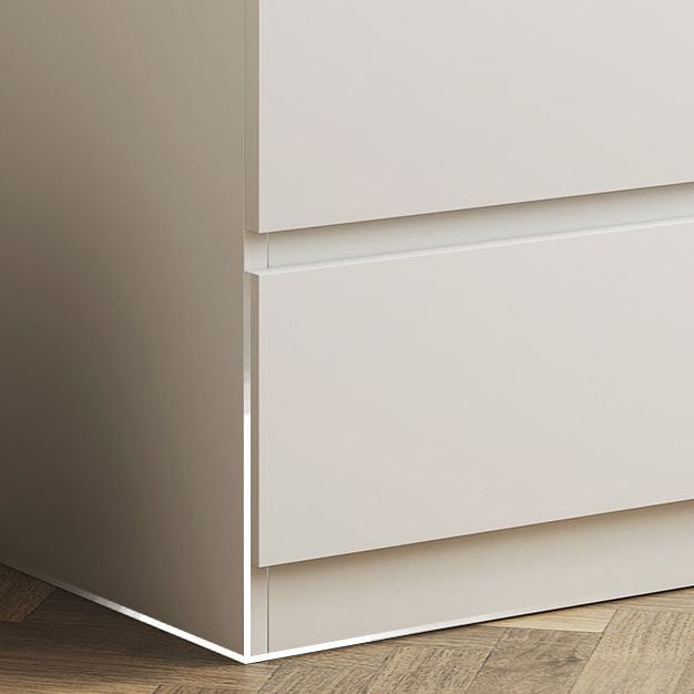 Contemporary Storage Chest Manufactured Wood Dresser with 3/4/5/6/8 Drawers