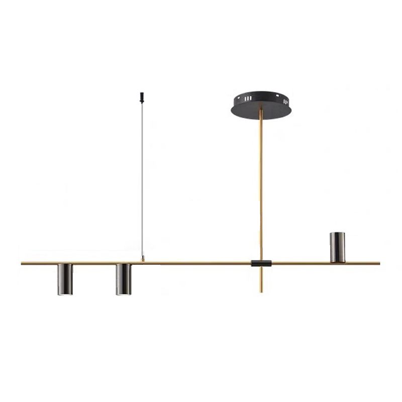 Modern Geometric Island Pendant Lights Metal Multiple-Light Island Pendant Lighting
