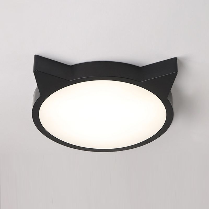 Nordic Simple Ceiling Light Metal LED Flush Mount Lighting for Bedroom