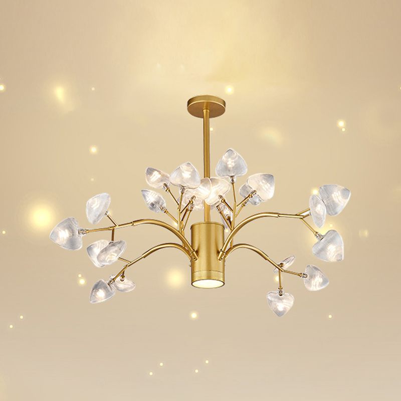 Forma di filiale in metallo lampadario moderno in stile moderno lampada appesa per negozio