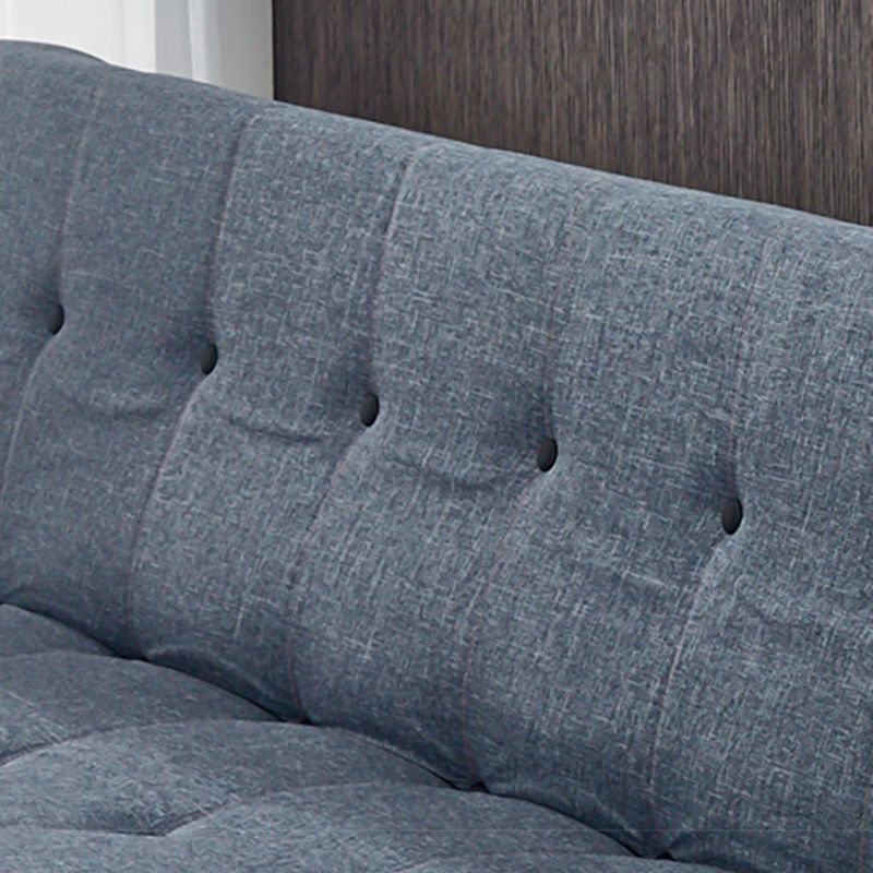 Contemporary Armless Sofa Convertible Sofa, 70.86" L x 23.62" W x 27.55" H