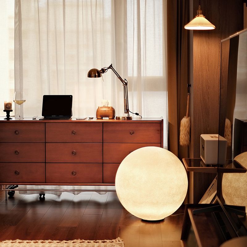 Contemporary Horizontal Double Dresser Wood Storage Dresser for Living Room