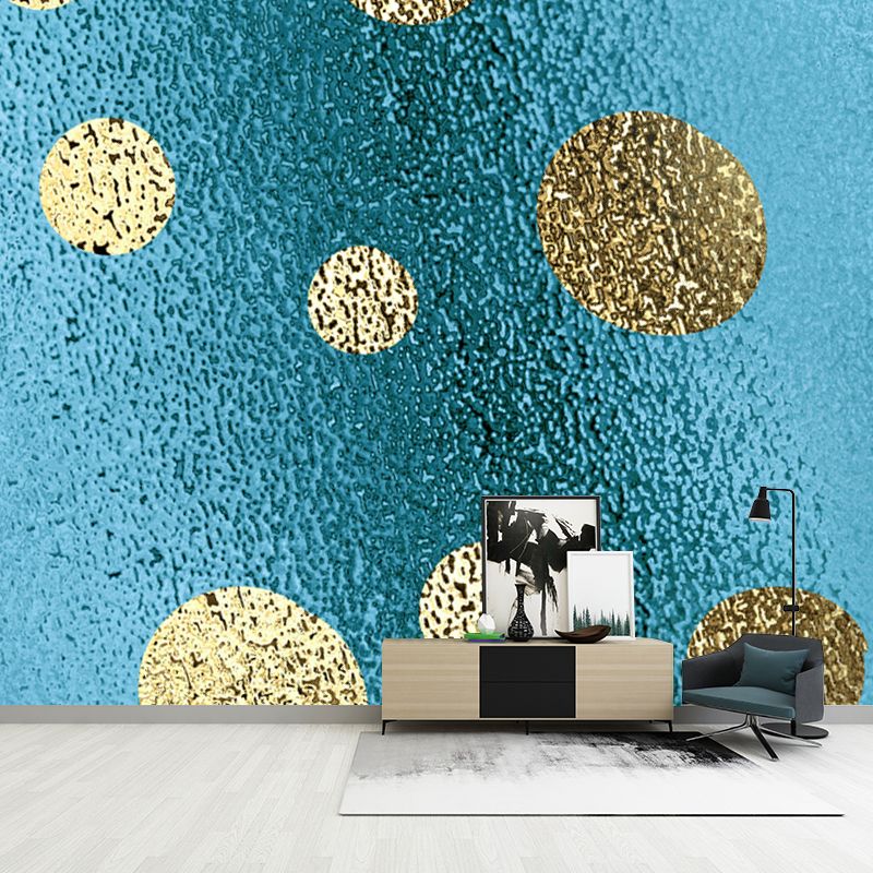 Revêtement Mural en feuille à pois, couleur vive, décoration murale de Style moderne pour la maison