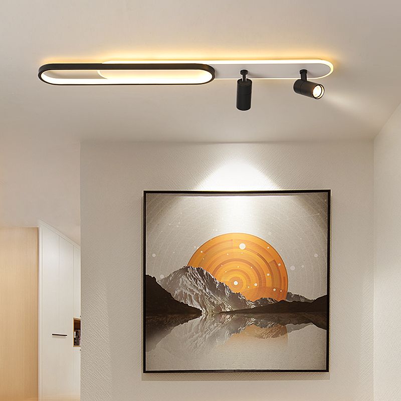 Plafoniere moderne da incasso con faretti Lampada da soffitto a LED per soggiorno