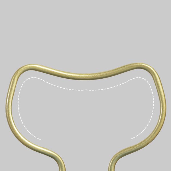 Glam Velvet Armless Dining Chairs Open Back Dining Side Chair for Home Use