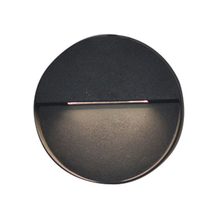 LED Porch Wall Sconce Lamp with Round/Rectangle Aluminum Shade Black Sconce Lighting in White/Warm Light