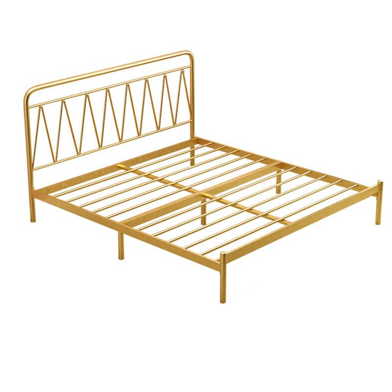 Open-Frame Metal Bed 43.30 Inch High Wire-Grid Rectangular Bed Frame