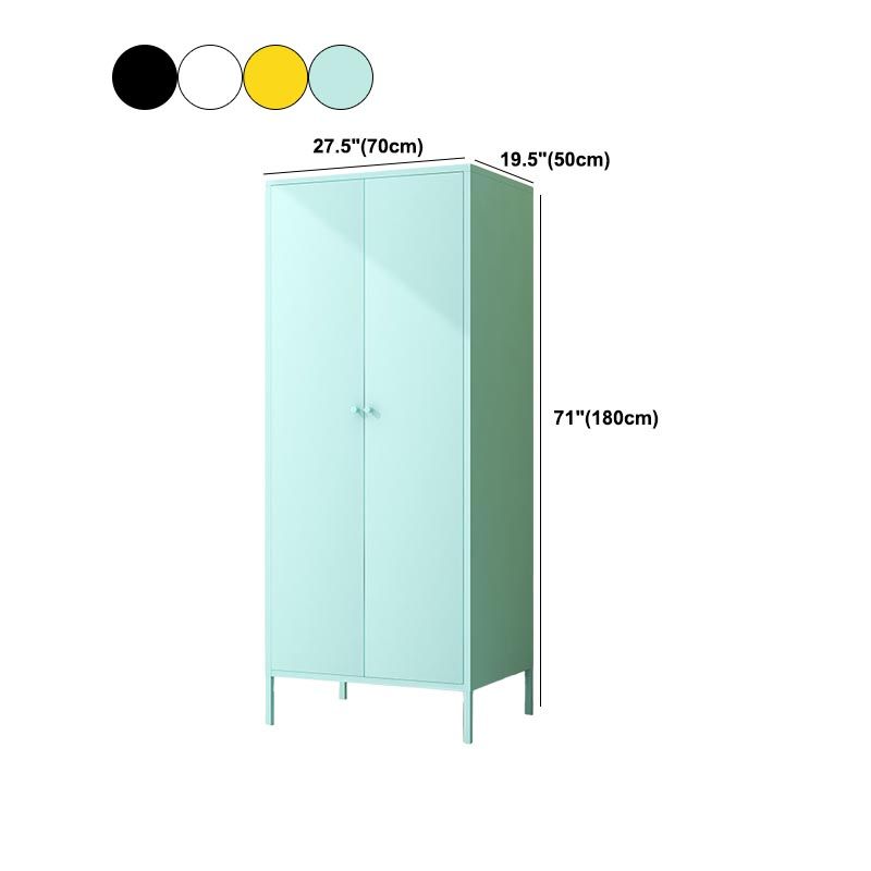 Contemporary Wardrobe Closet Steel Wardrobe Armoire for Bedroom