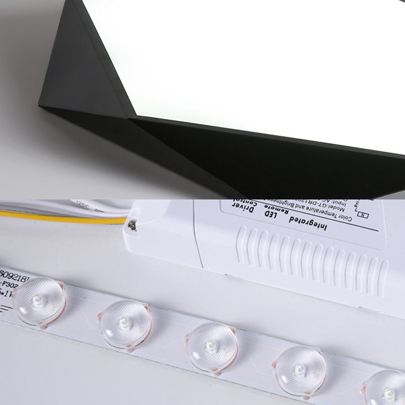 Nordic Macaroon Flush Mount ha condotto la luce creativa Geometria Flush Mount Illuminazione per la camera da letto