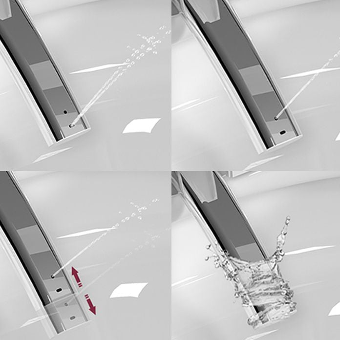 Foot Sensor White Floor Standing Bidet Water Pressure Control Bidet