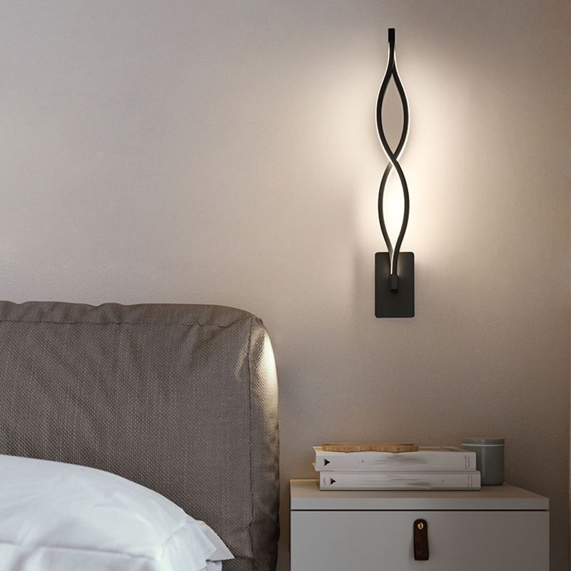 Luz de pared de la sala de estar Minimalismo moderno LED 2 Ligera de montaje de pared