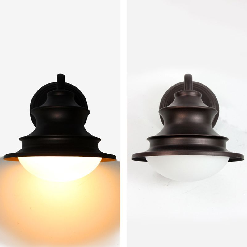 Industrial Wall Sconce Waterproof Outdoor Sconce Light Fixture with Aluminium