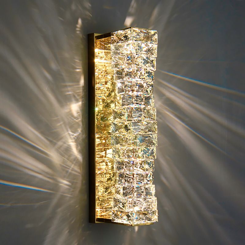 Postmodern Crystal Wall Sconce Sconce LED Montate Montata per il soggiorno camera da letto