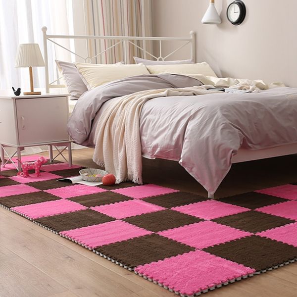 Carpet Floor Tile Level Loop Interlocking Non-Skid Carpet Tiles