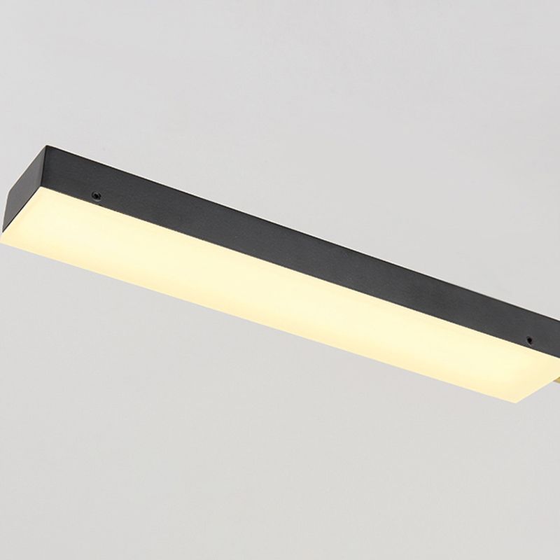 Metal Starburst Hanging Light Fixture Minimalist Style LED Suspended Lighting Fixture