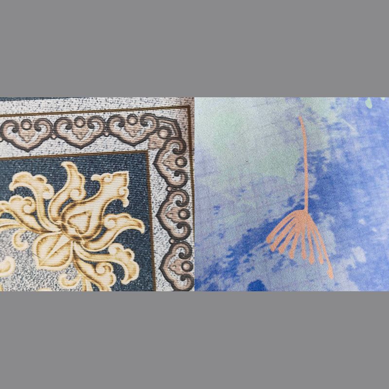 Simplicity Triangle Pattern Area Rug Colorful Contemporary Polyester Carpet Friendly Washable Area Carpet for Living Room