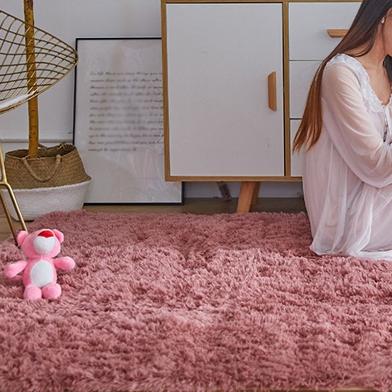 Comfort Decoratietapijt Meerkleurig effen tapijt Antislip achterkant Wasbaar binnentapijt