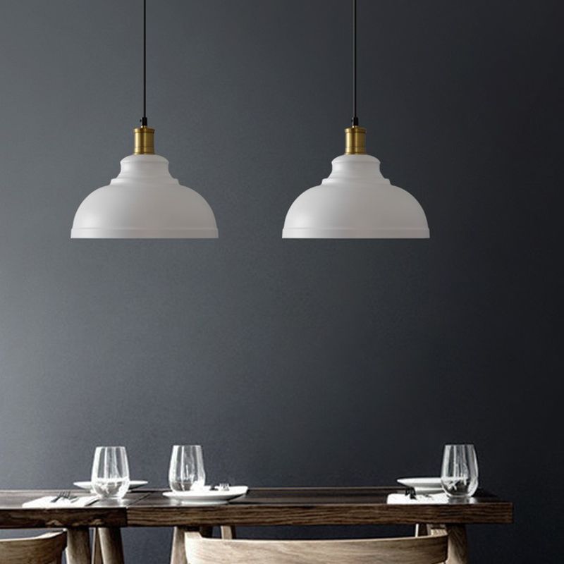 Light a sospensione a sospensione industriale ristorante in metallo a sospensione illuminazione