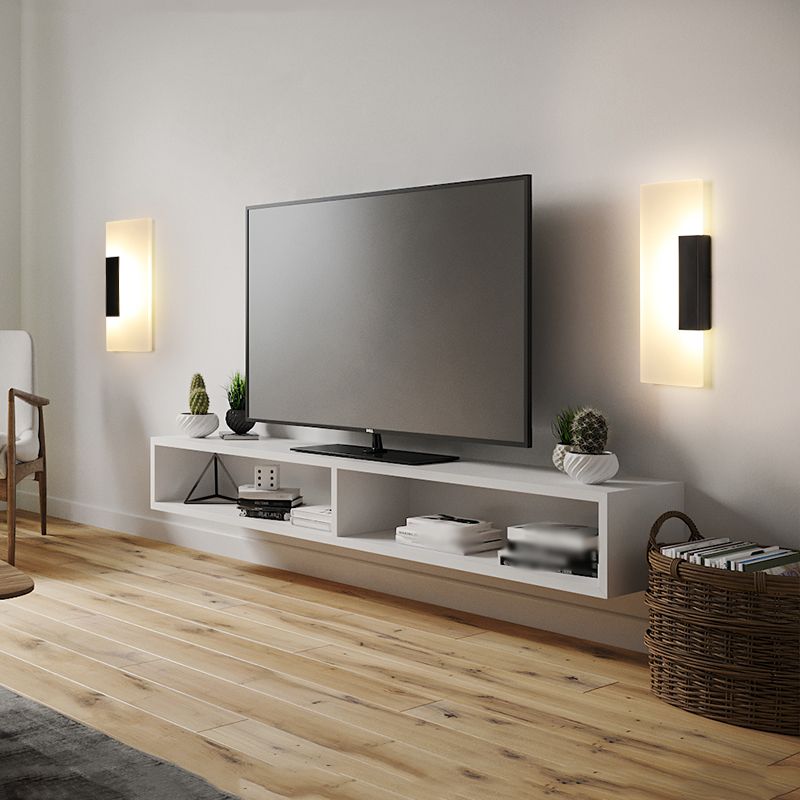 Geometry Shape Metal Wall Light Modern Style 1 Light Wall Mount Lamp