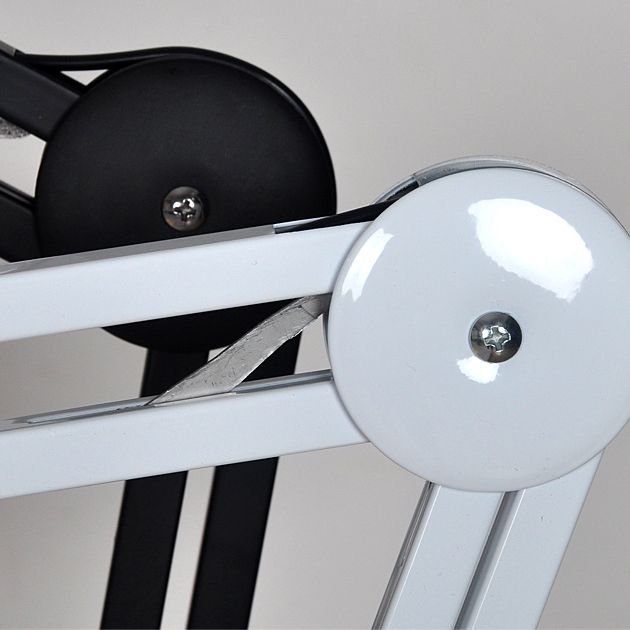 Circle Night Table Lamp Modern Style Metal One Light Nightstand Lamp