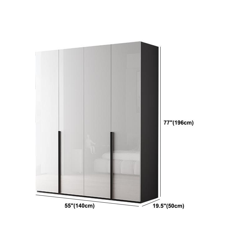 Modern Wooden Wardrobe Soft Close Drawer Wardrobe Closet for Bedroom