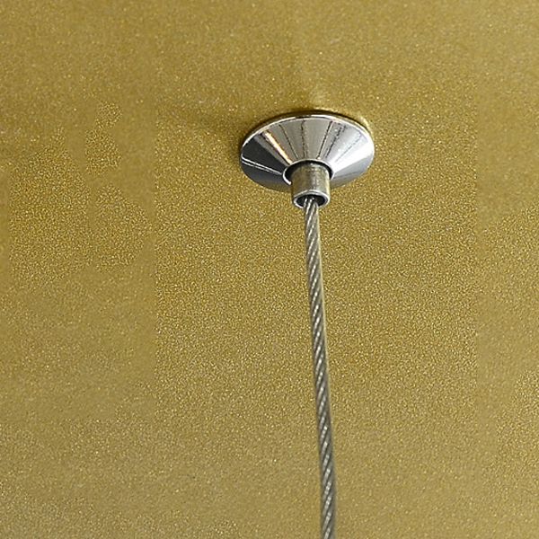 Eigentijds plafond hanglampje lichtglas hangend licht licht voor woonkamer