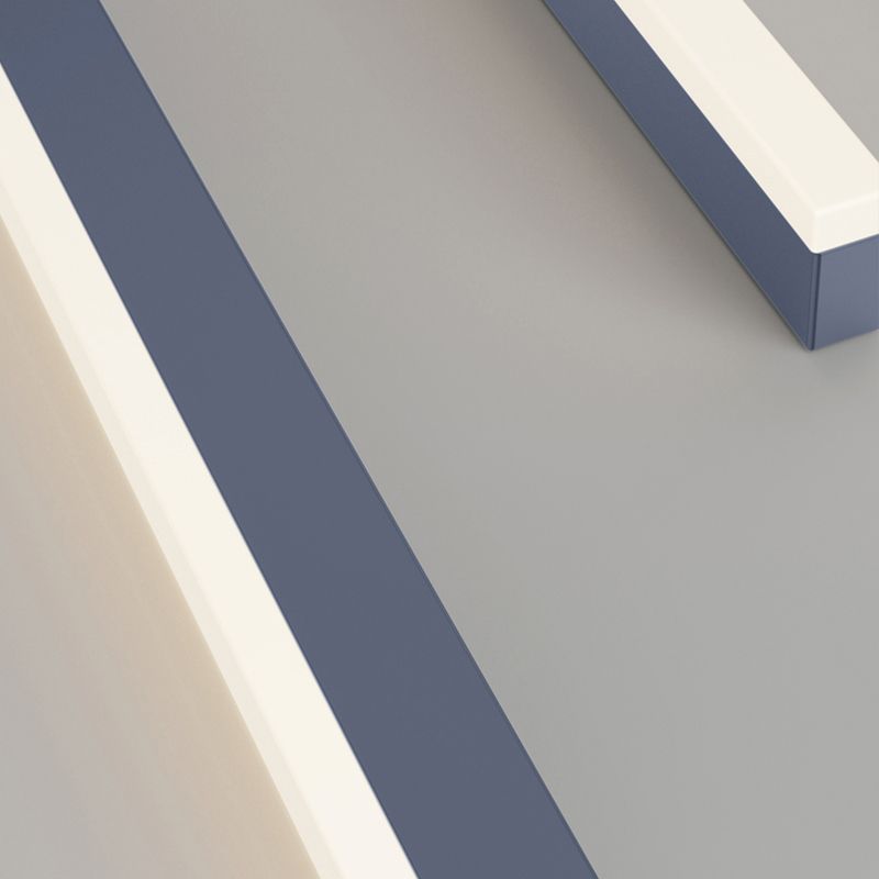 3-Light Linear Island Light Fixture Simplicity Metal Pendant Light for Dining Room