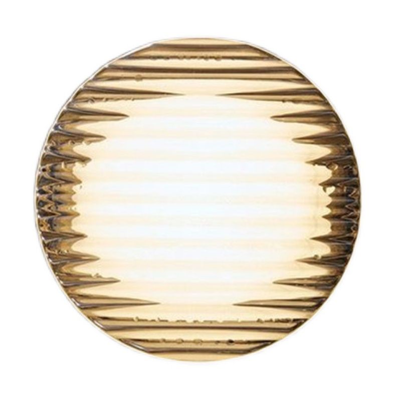 1 - Light Round Bath Lighting Iron and Acrylic Bathroom Vanity Lighting