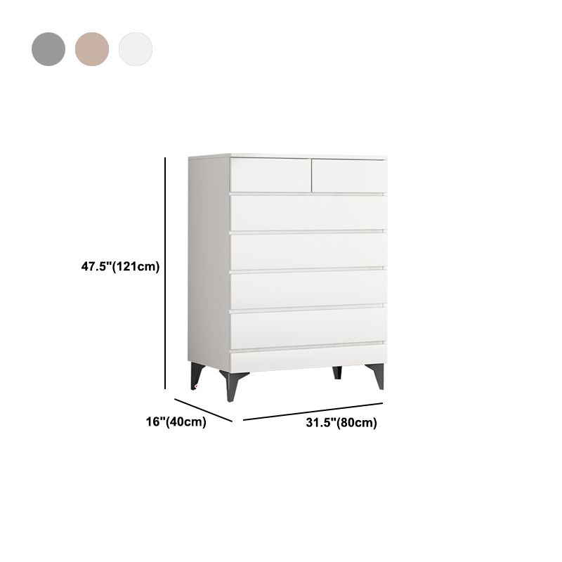 16" W Lingerie Chest Vertical Wood Storage Chest with Drawers for Bedroom