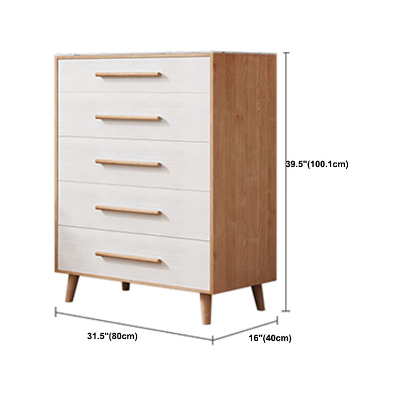 15.6-inch Width Dresser Modern Storage Chest with 4/5/6 Drawers