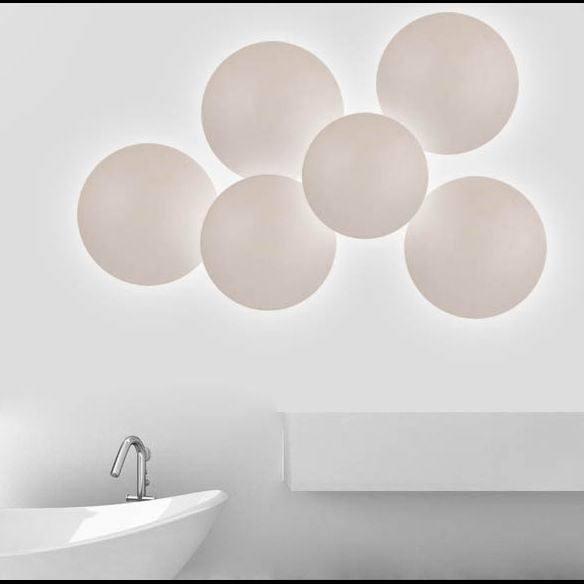 Apparecchi di illuminazione a parete per eclissi solare creativa per soggiorno per soggiorno per soggiorno