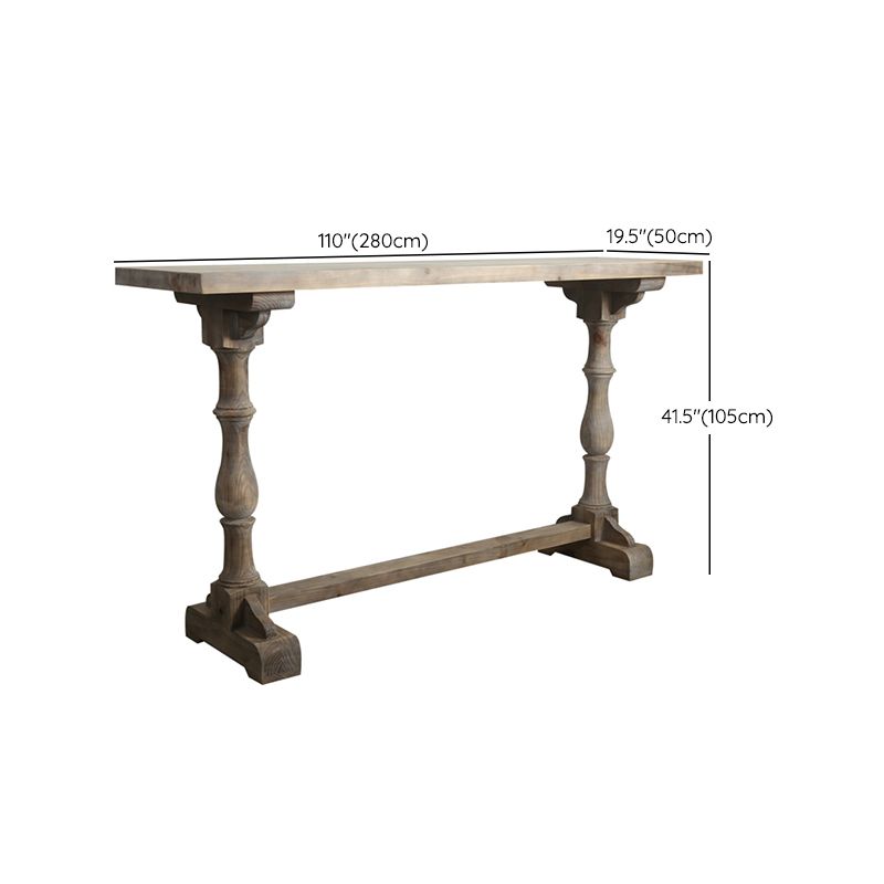 1/3/4 Pieces Bar Stool and Table Set Rectangular Pub Table Set for Home