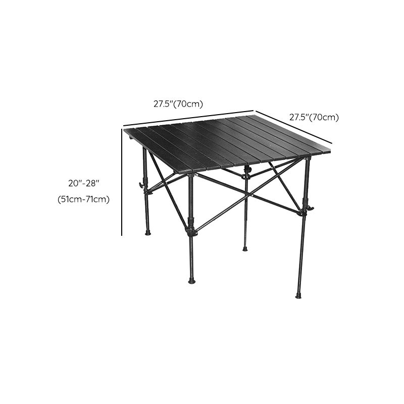 Industrial Outdoor Folding Table Aluminum Removable Camping Table