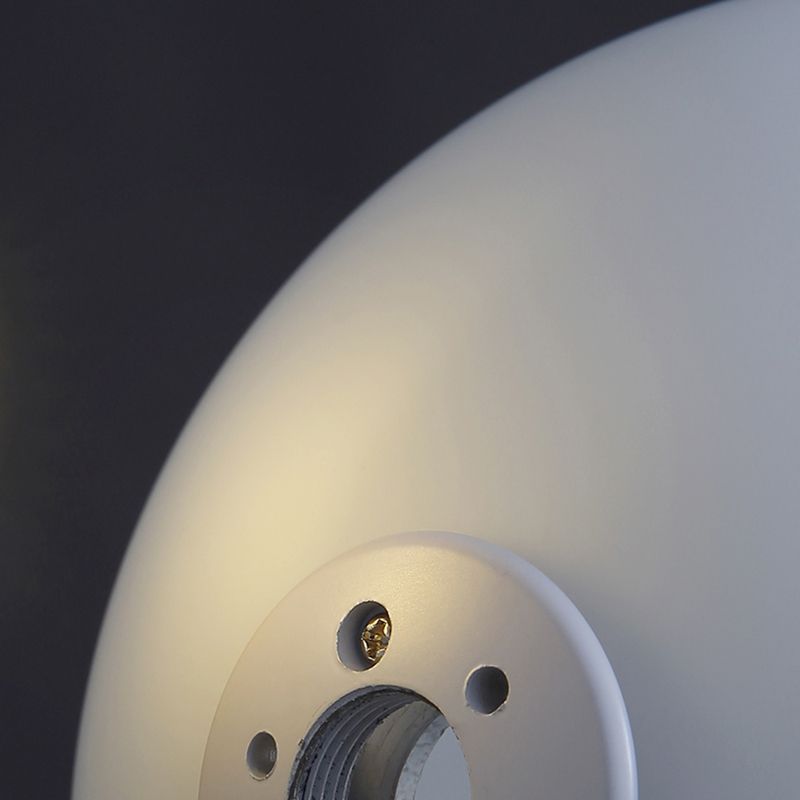 Lampe à table sphérique à 1 lumière Lumière en verre moderne