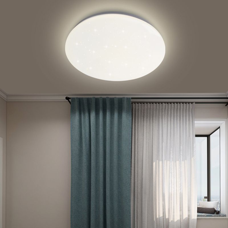 Starsky Design plafonnier suspendu LED luminaire Salon Blanc acrylique ombre semi - sombre