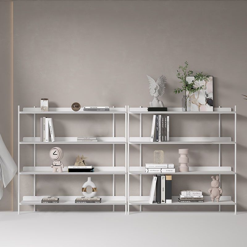 Etagere Shelf Bookcase Contemporary Metal Book Shelf for Study Room