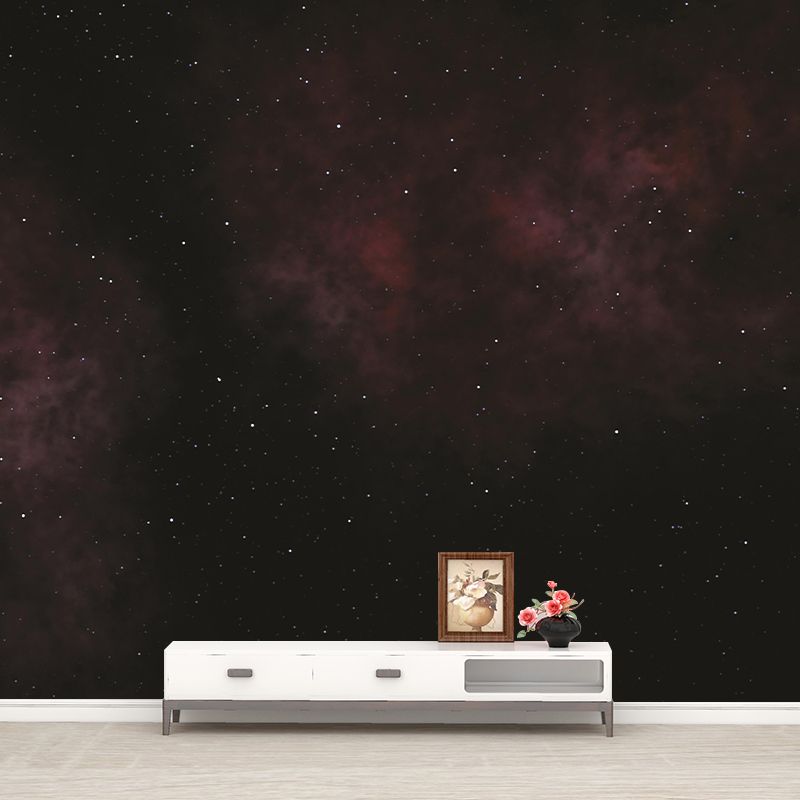 Universe Mural Modern Style Stain Resistant Decorative Wall Art for Room
