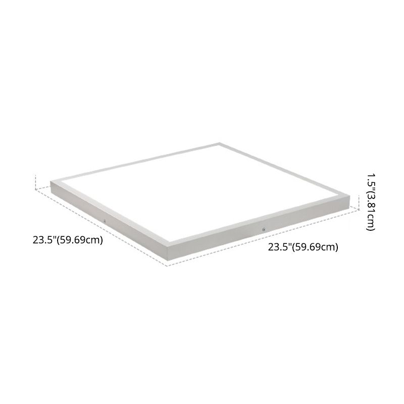 Moderno Flush Monte Light Fixtures Acrilico Flush Light