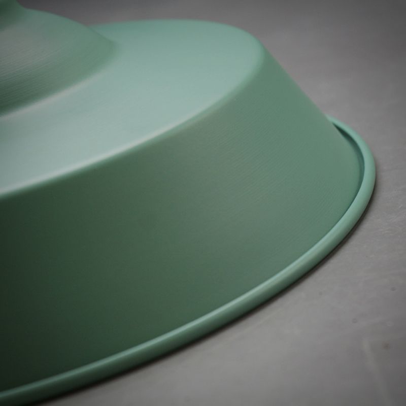 Lampada di sospensione del fienile in stile fabbrica 1 lampadina a ciondolo in metallo per il ristorante