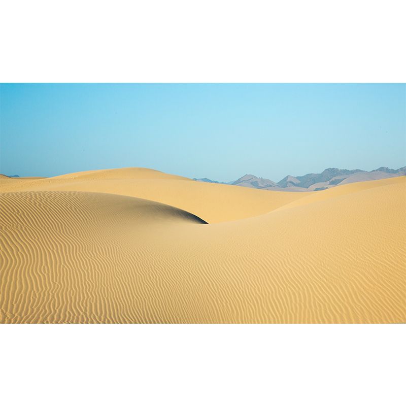 Beautiful Desert Customized Wall Mural Moisture Resistant Home Decor for Sitting Room