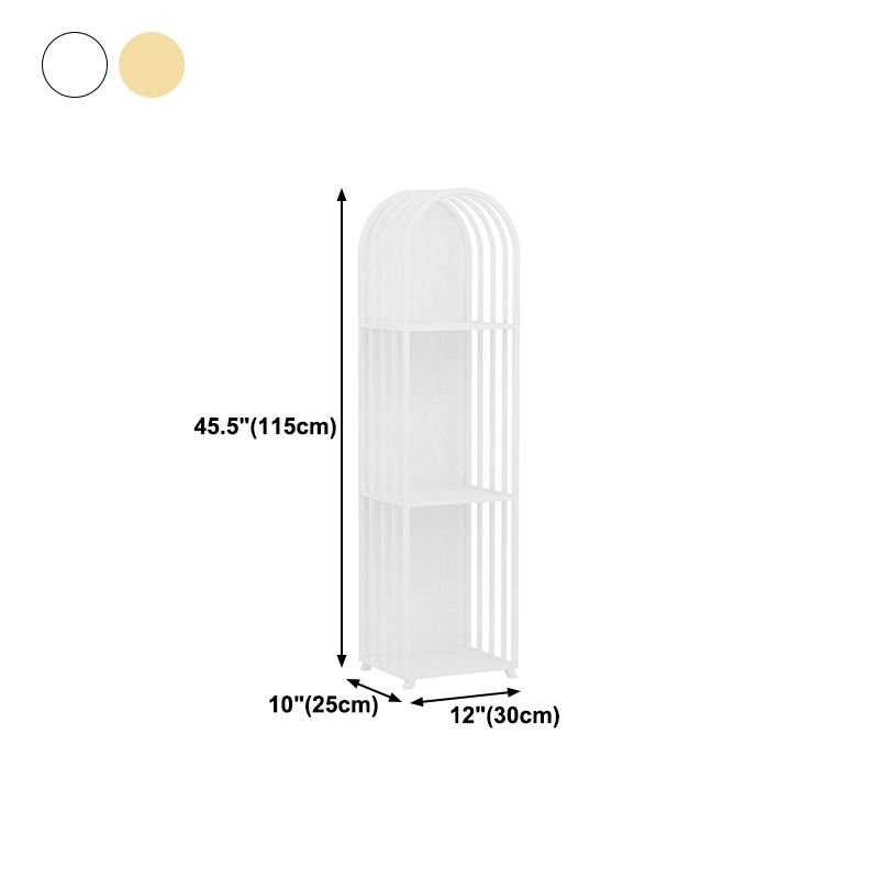 Libreria in stile scandinavo libreria chiusa per la casa di studio della casa d'ufficio