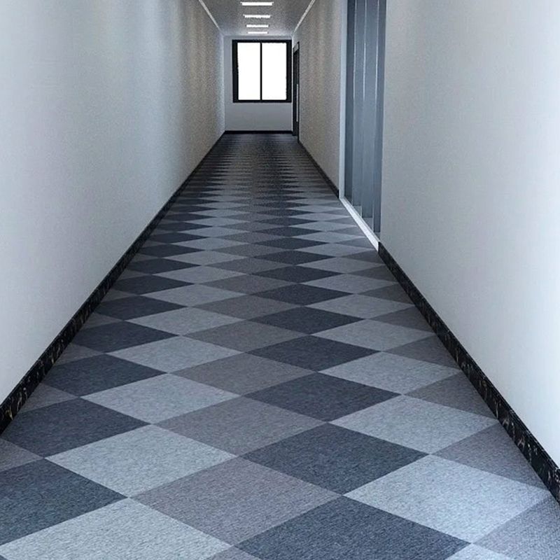 Carpet Tile Color Block Level Loop Non-Skid Carpet Floor Tile